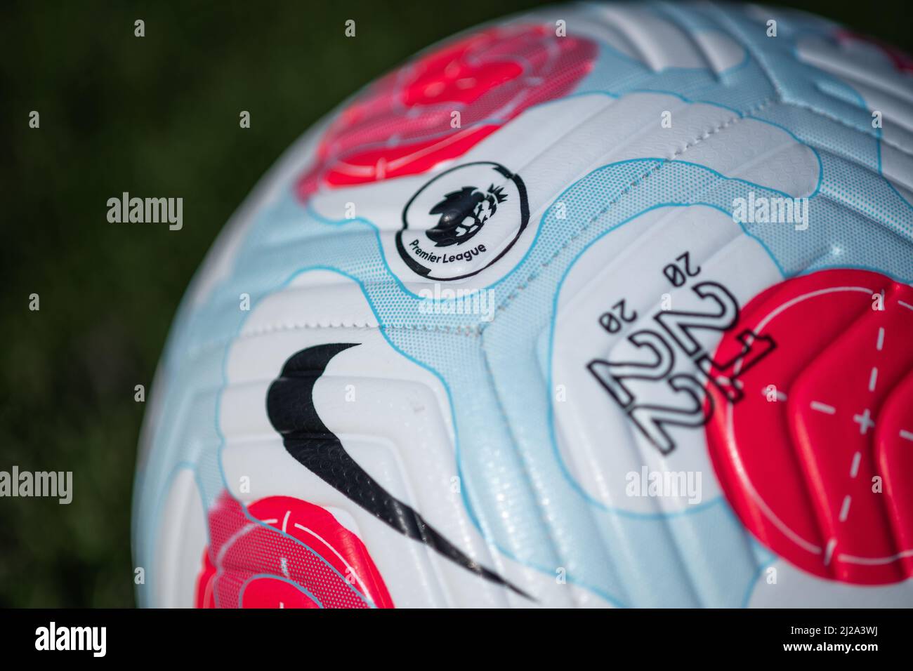 Nike Flight Premier League Football 2021/22 Foto Stock