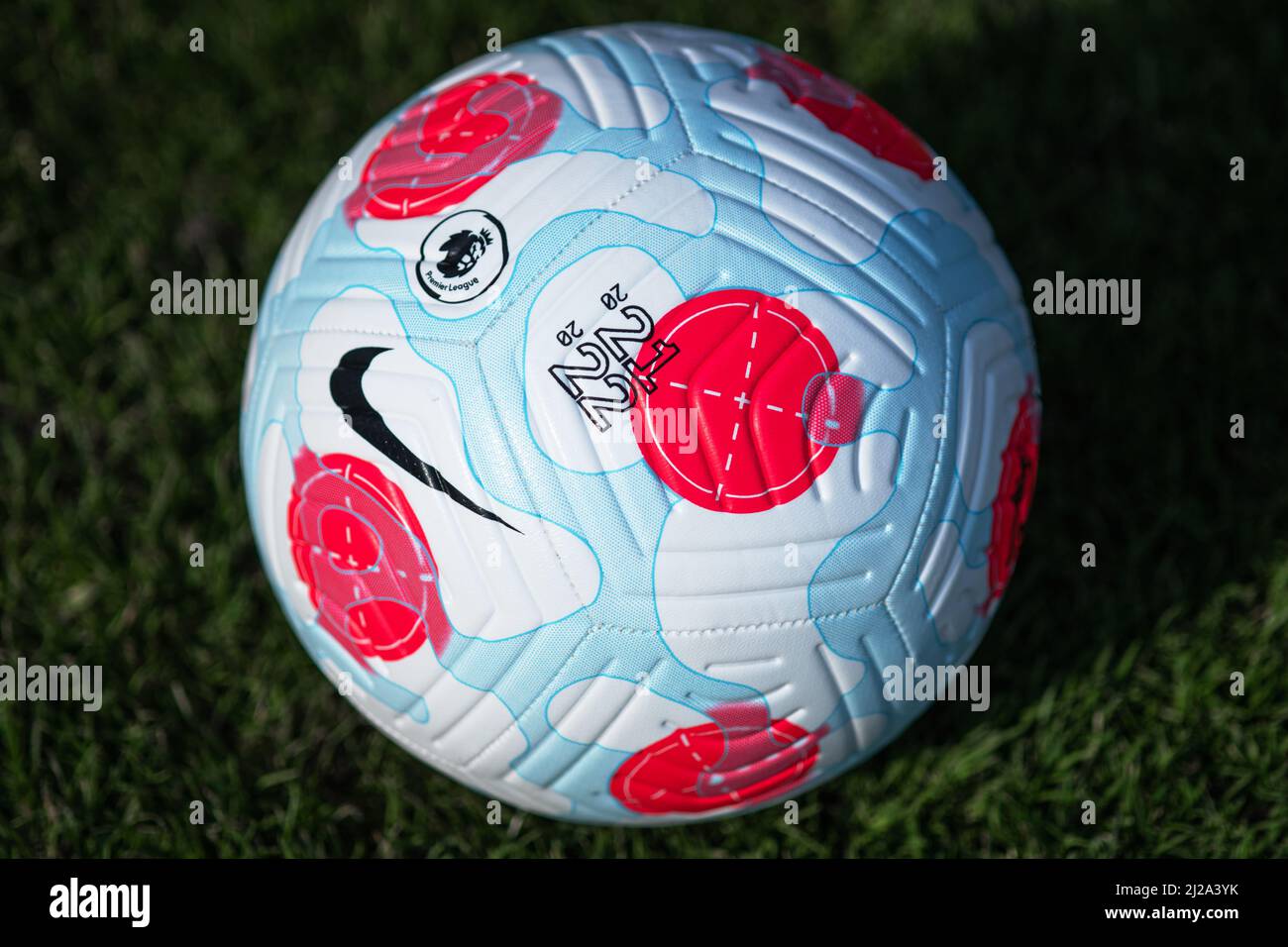 Nike Flight Premier League Football 2021/22 Foto Stock