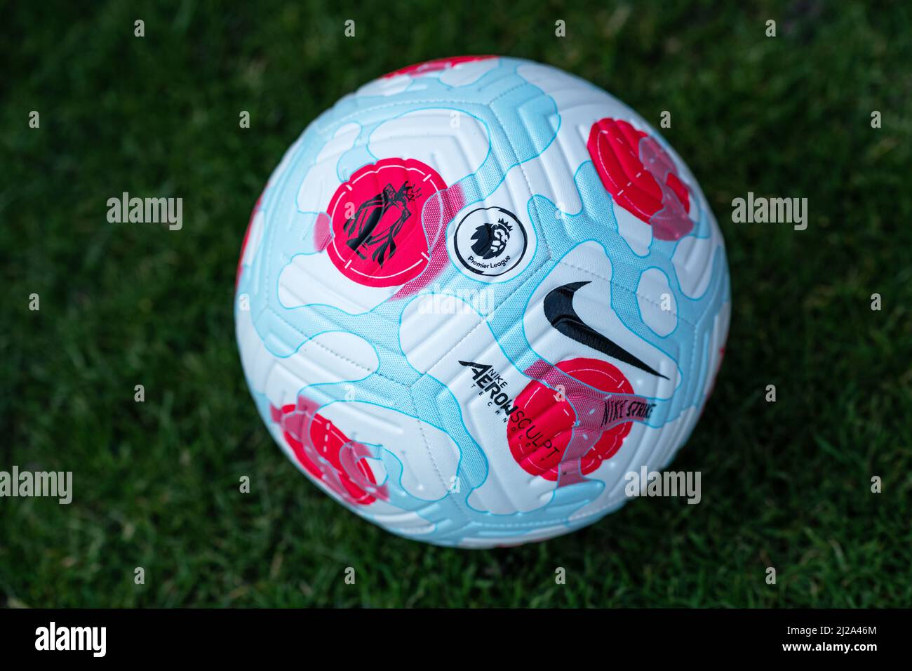 Nike Flight Premier League Football 2021/22 Foto Stock