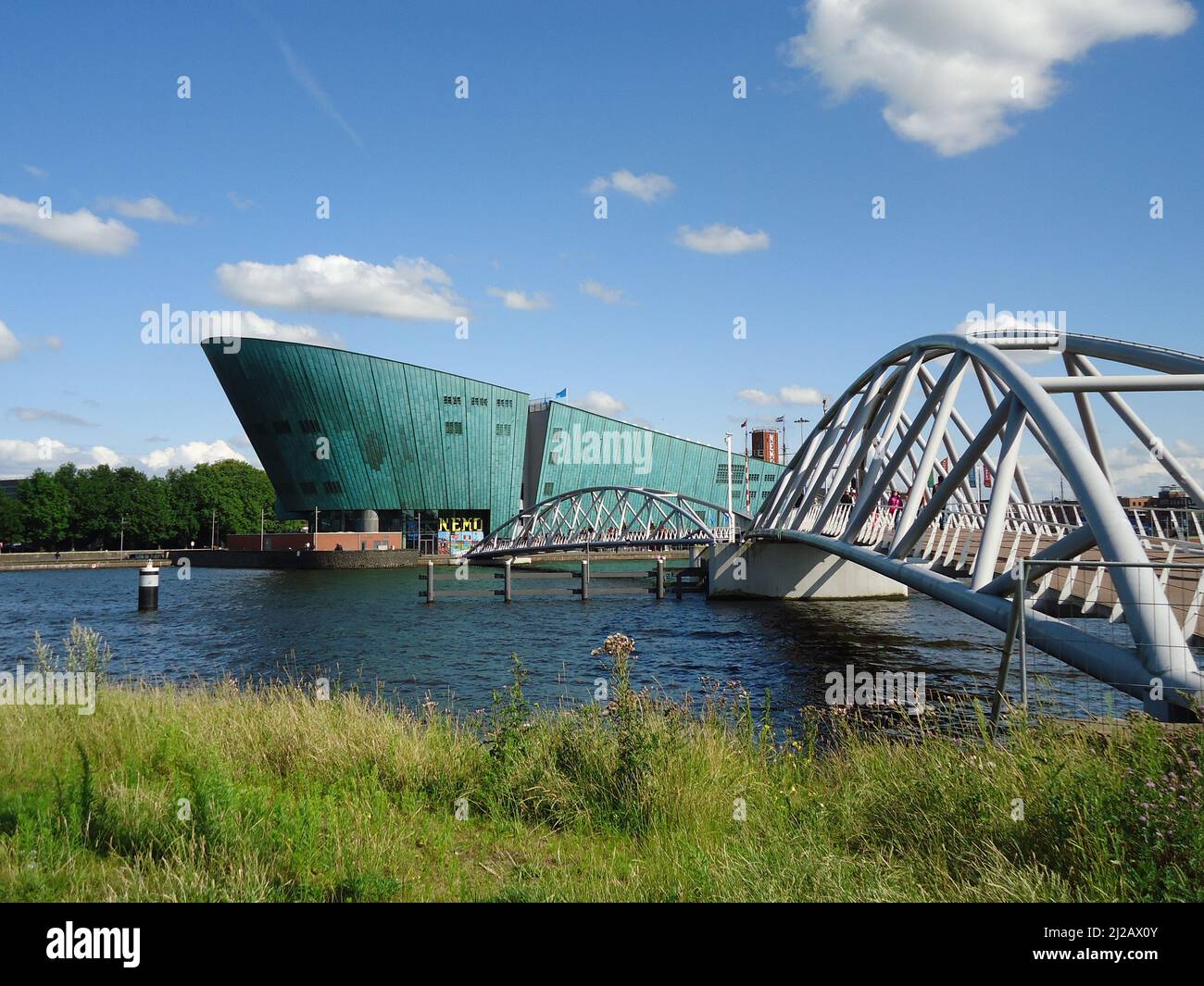 Museo della Scienza NEMO ad Amsterdam Foto Stock