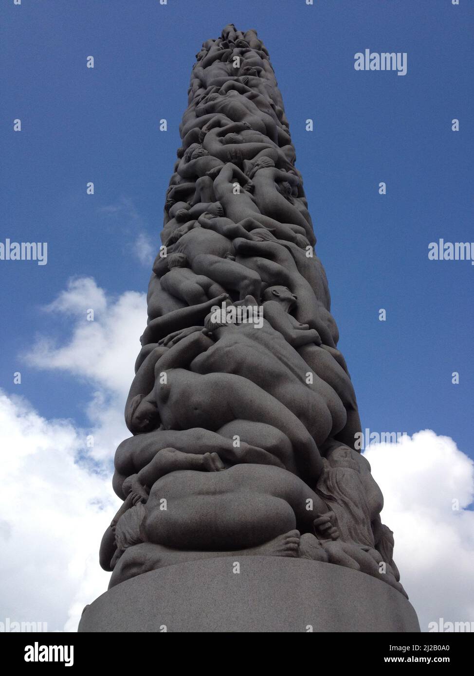 Parco delle Sculture di Vigeland Foto Stock