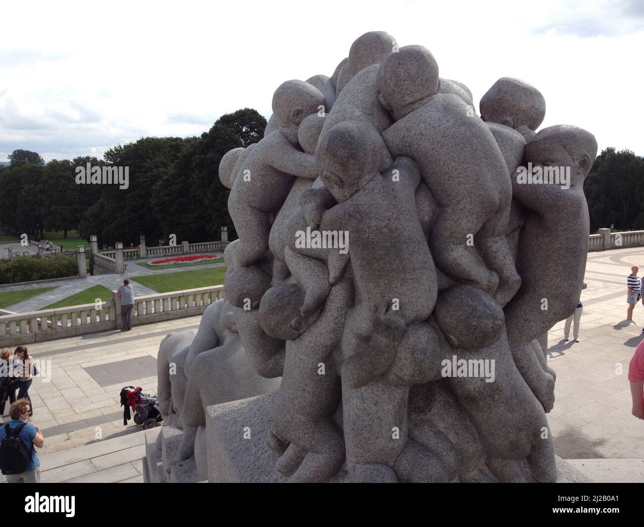 Parco delle Sculture di Vigeland Foto Stock