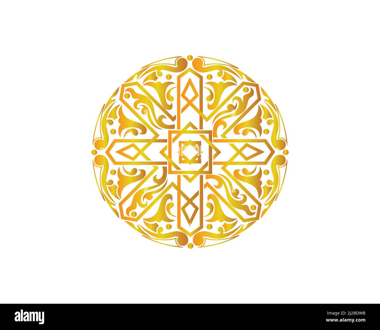 Islamica e Medio Oriente ornamentale Illustrazione Vettoriale