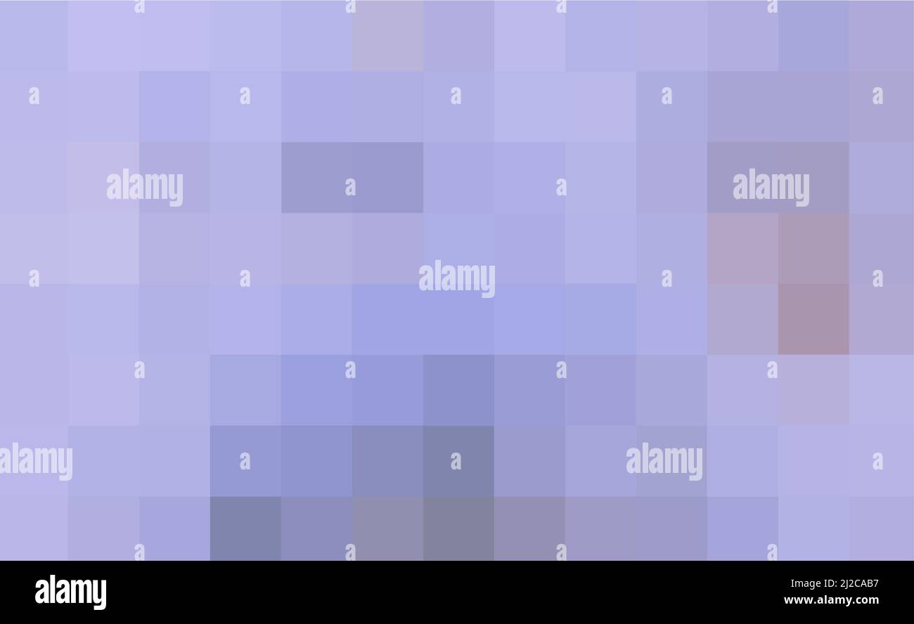 Sfondo lilla chiaro. Texture geometrica da quadrati di ardesia chiari. Schema astratto di pixel quadrati viola chiari. Un supporto di quadrati mosaico per Illustrazione Vettoriale