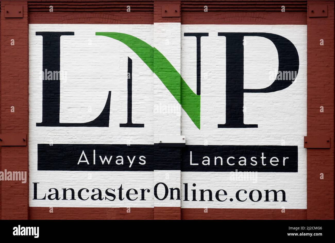 Lancaster quotidiano online con sede a Lancaster PA Foto Stock