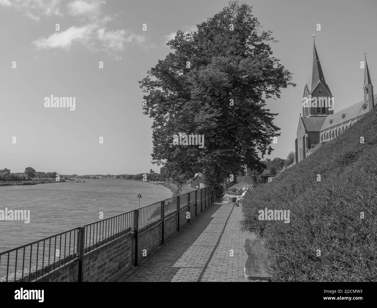 Città di Maastricht nei Paesi Bassi Foto Stock