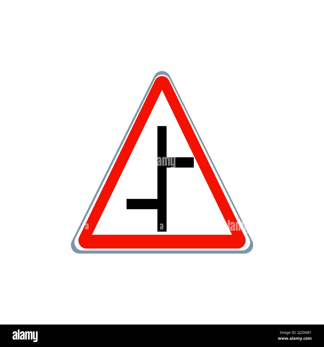 Simboli dell'icona del traffico sfondo bianco. Segnale a destra e a sinistra non c'è parcheggio, su, giù, stop, vai Foto Stock