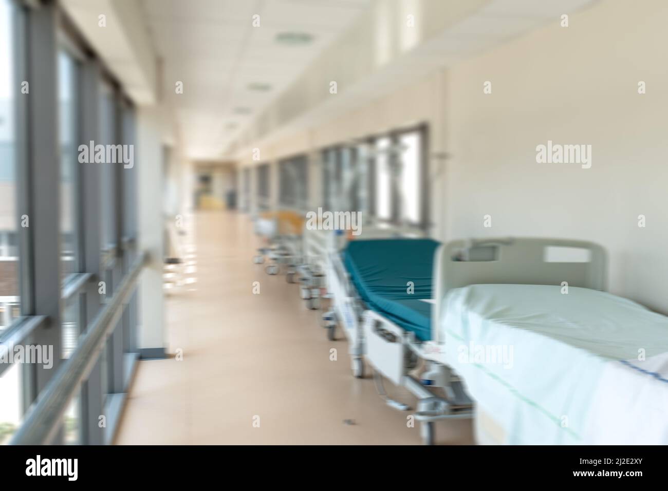 Corridoio di ospedale Foto Stock