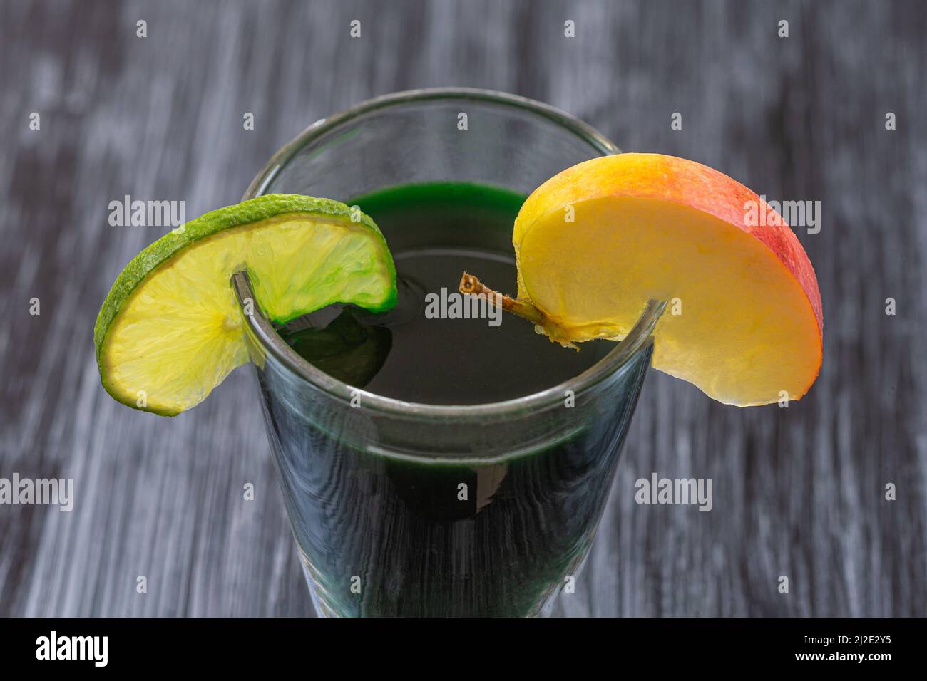 Spirulina liquida Foto Stock