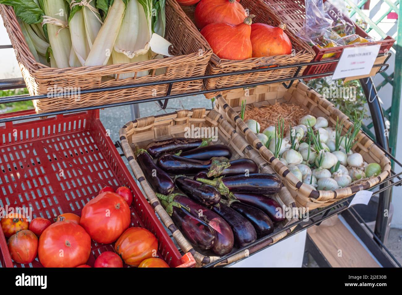Frutta e ortaggi Foto Stock