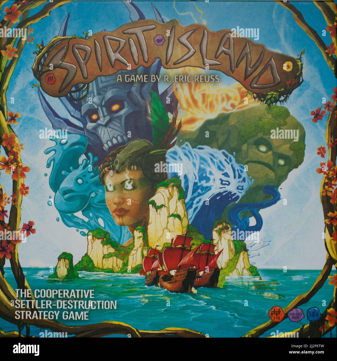 The Board Game Spirit Island di Eric Reuss Foto Stock