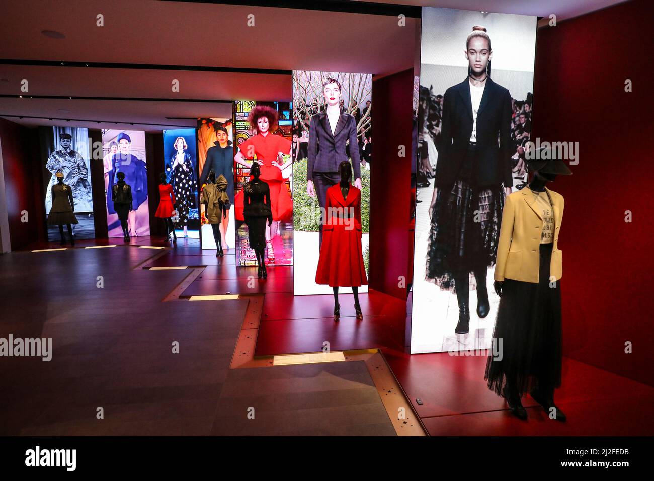 DIOR LA GALERIE PARIGI Foto Stock