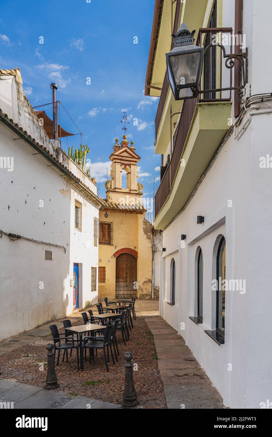 Via nella città di Cordoba, in Andalusia, Spagna Foto Stock