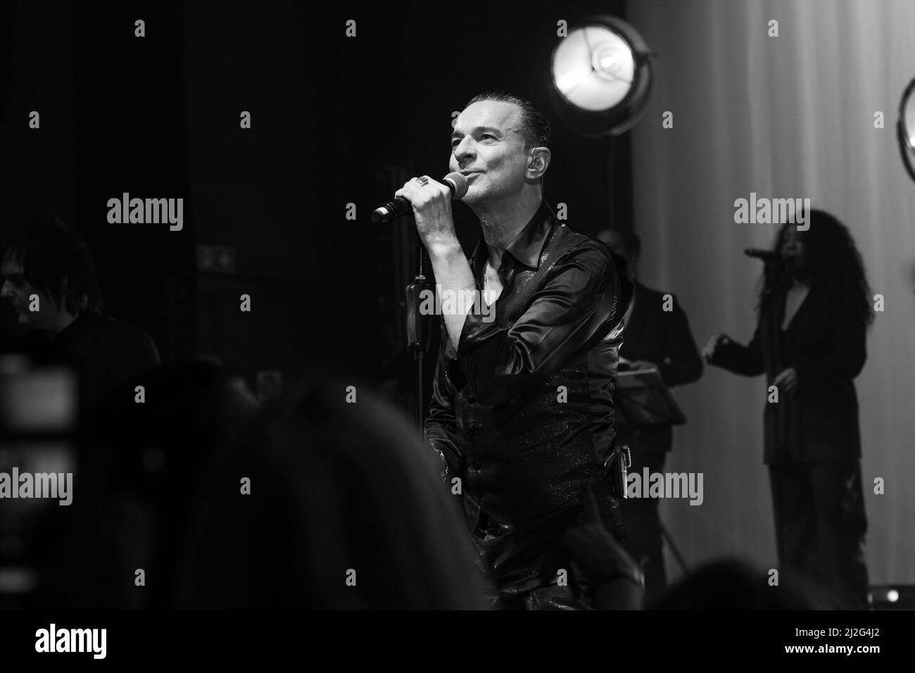 Dave Gahan and Soulsavers, Londra 7 dicembre 2021 Shepords Bush Empire Foto Stock
