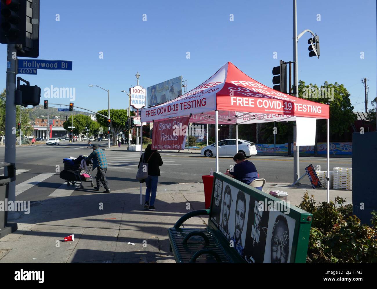Los Angeles, California, USA 18th marzo 2022 una visione generale dell
