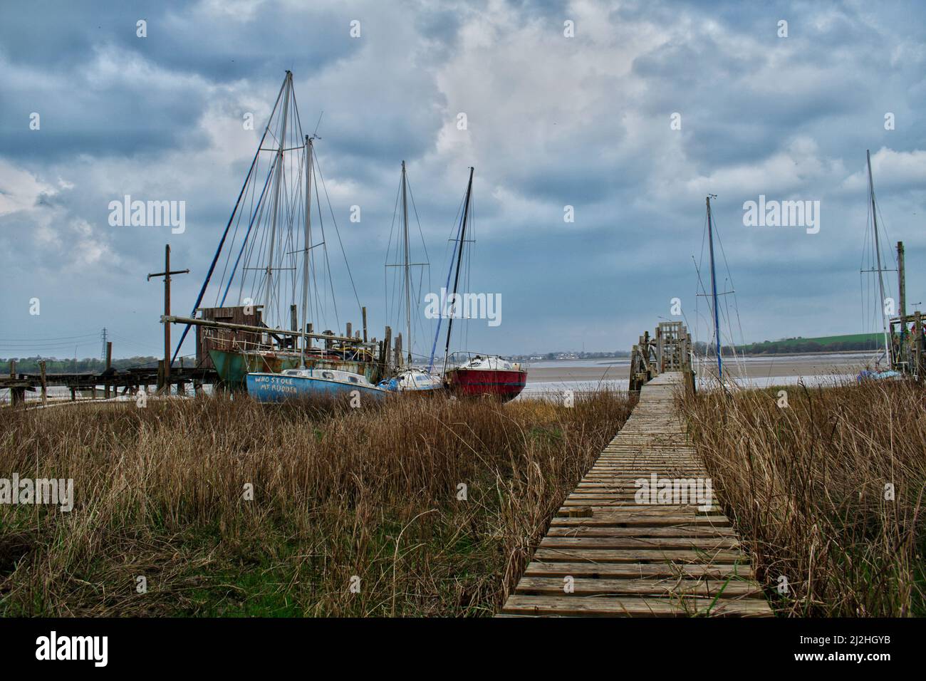 Skippool Creek Foto Stock