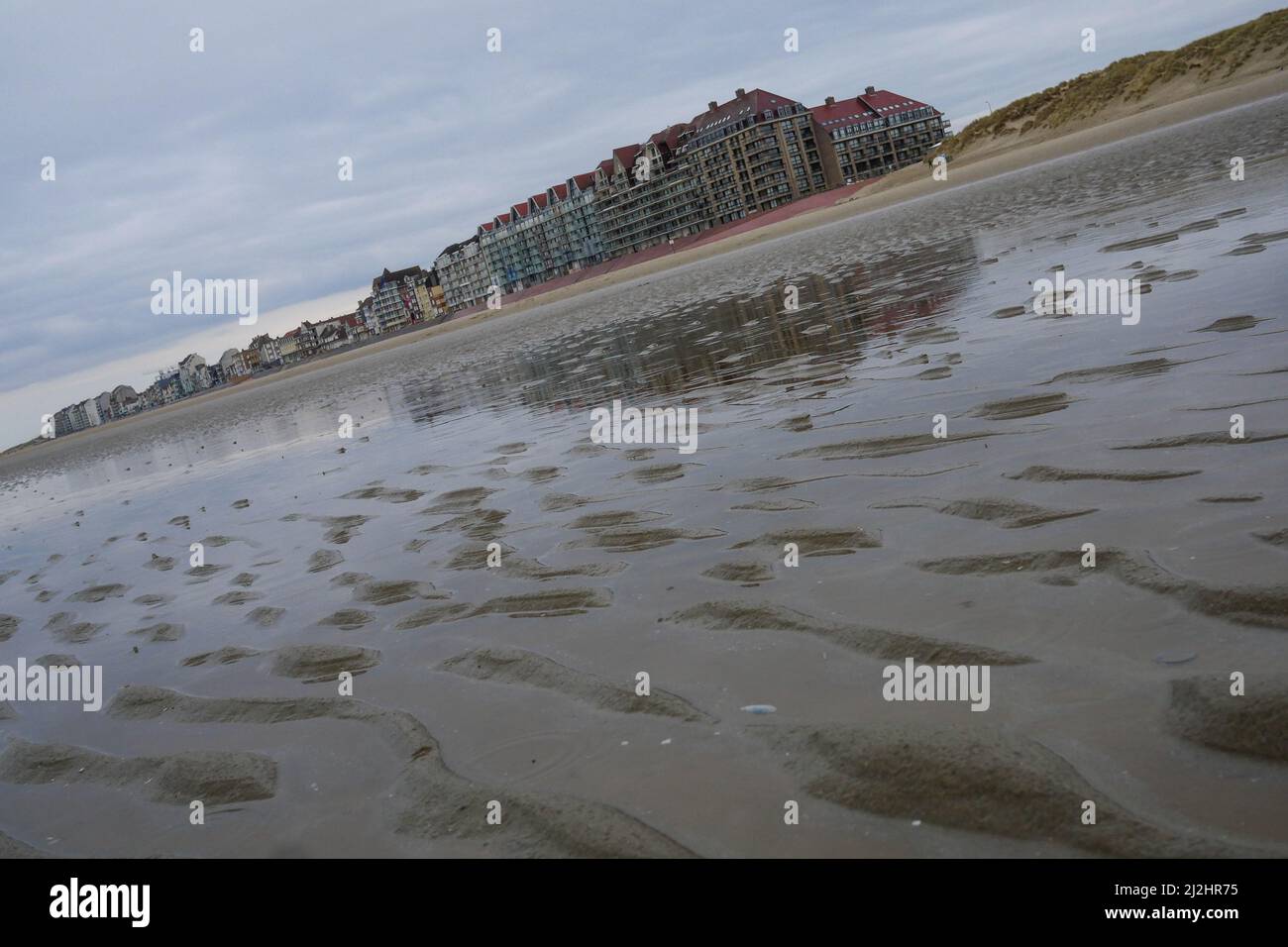 Bray-Dunes, Nord, Hauts-de-France, Francia Foto Stock