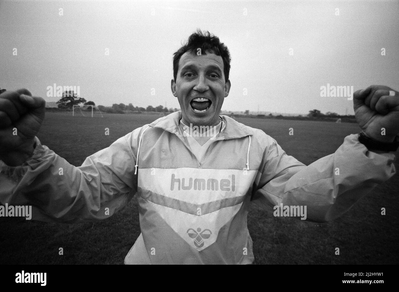 L'Aston Villa manager Graham Taylor. 20th luglio 1987. Foto Stock
