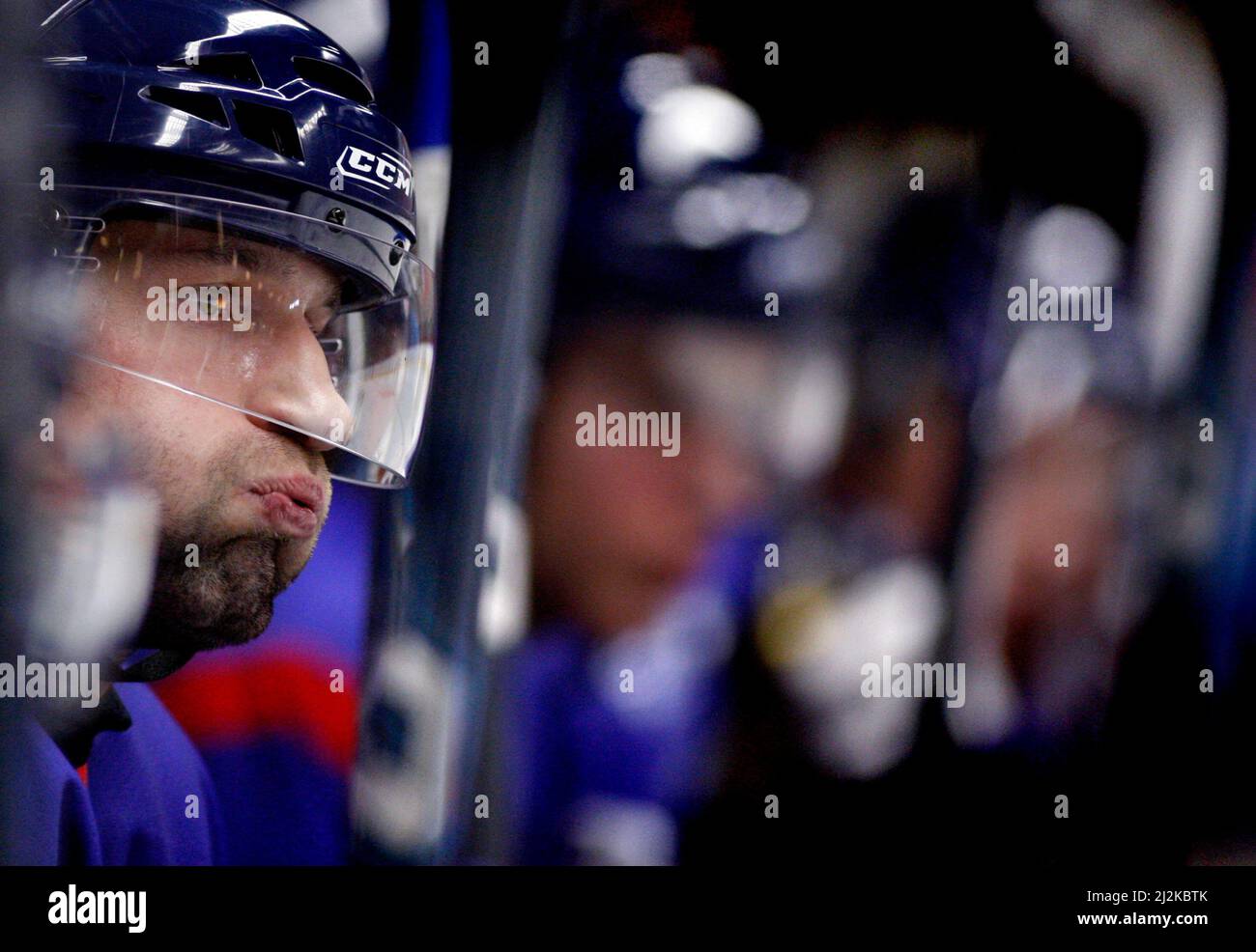 27 Jan Hlavac, club di hockey Linköping. Foto Stock