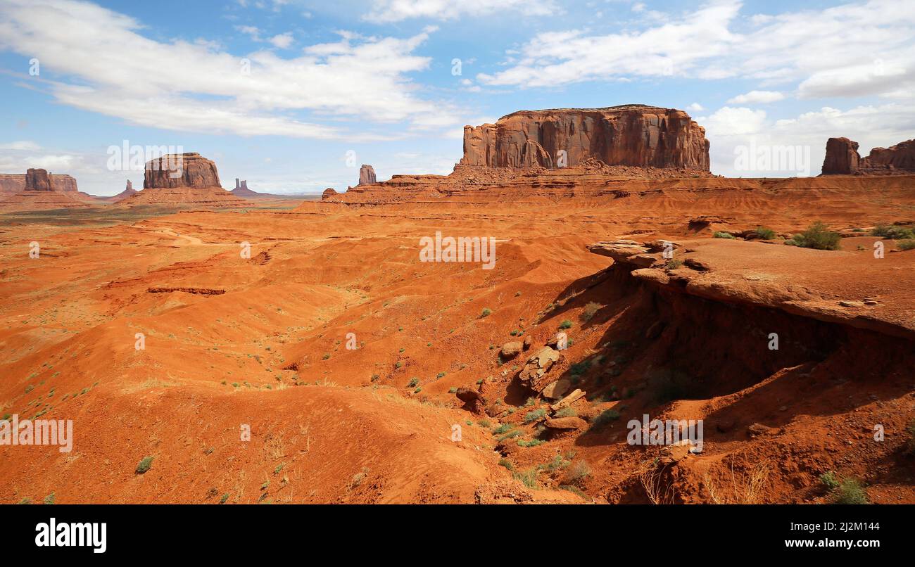 John Fords Point - Monument Valley - Utah, Arizona Foto Stock