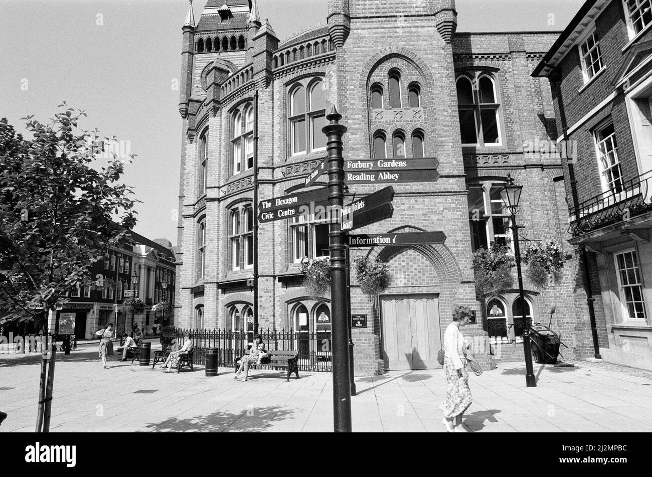 Municipio di Reading, Berkshire. 5th settembre 1991. Foto Stock