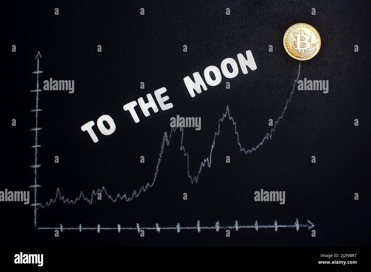 Bitcoin alla luna immagini e fotografie stock ad alta risoluzione - Alamy