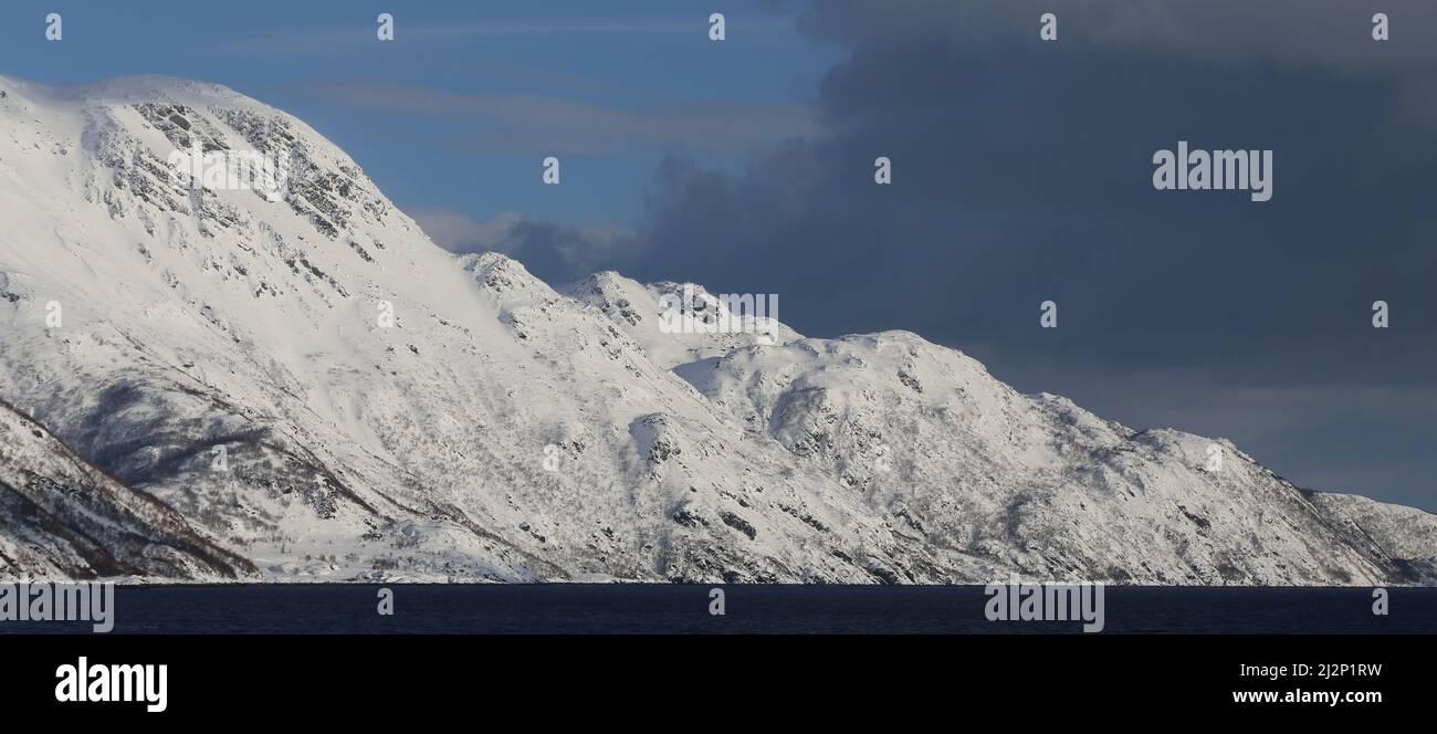 Von alta nach Sortland Foto Stock