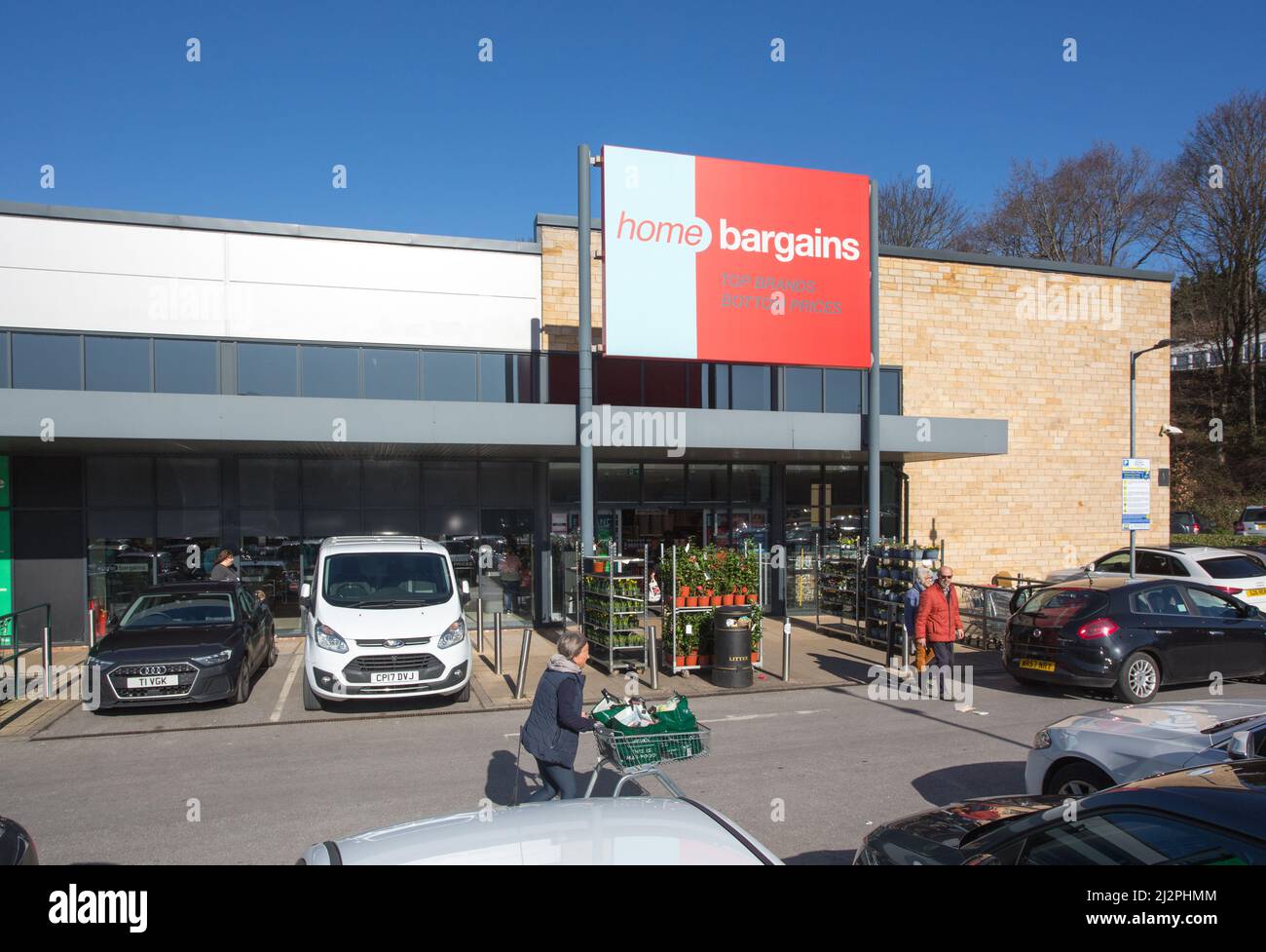 Gallagher Retail Park, Huddersfield Foto Stock Gallagher Retail Park, Huddersfield Foto Stock