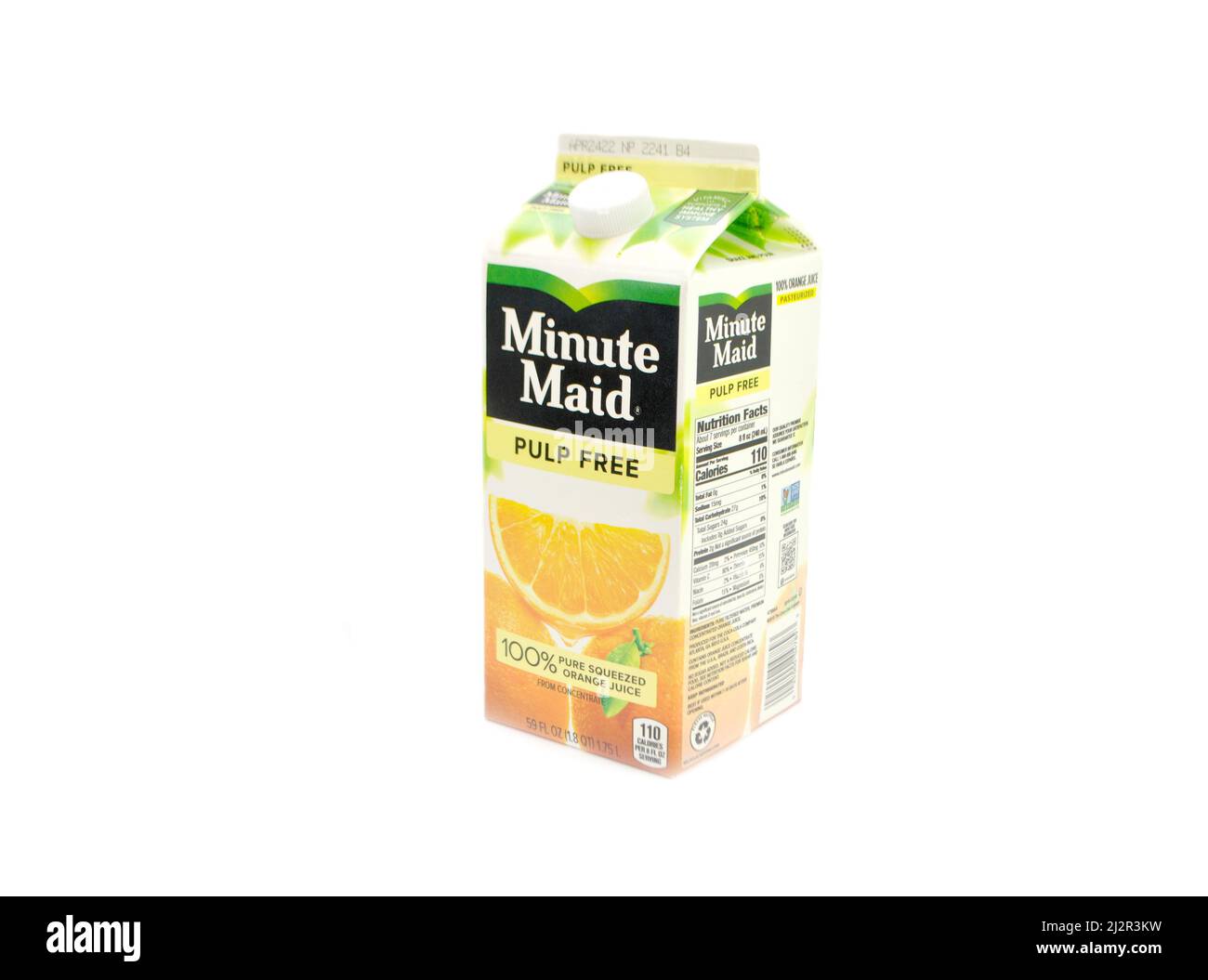 Mind Maid Orange Juice (GU) - senza polpa Foto Stock