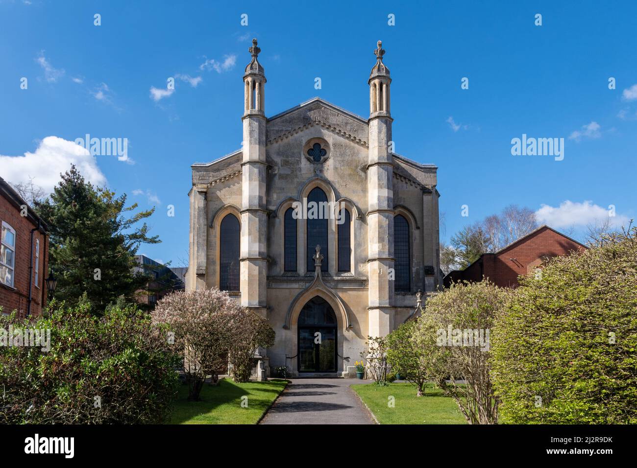 Chiesa Metodista in Northbrook Street a Newbury, Berkshire, Inghilterra, Regno Unito Foto Stock