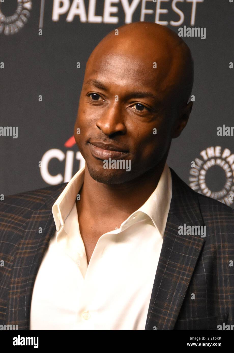 Hollywood, California, USA 3rd Aprile 2022 Actor Wole Parks partecipa al Paley Center for Media's 39th Annual Paleyfest 'Superman & Lois' al Dolby Theatre il 3 Aprile 2022 a Hollywood, California, USA. Foto di Barry King/Alamy Live News Foto Stock