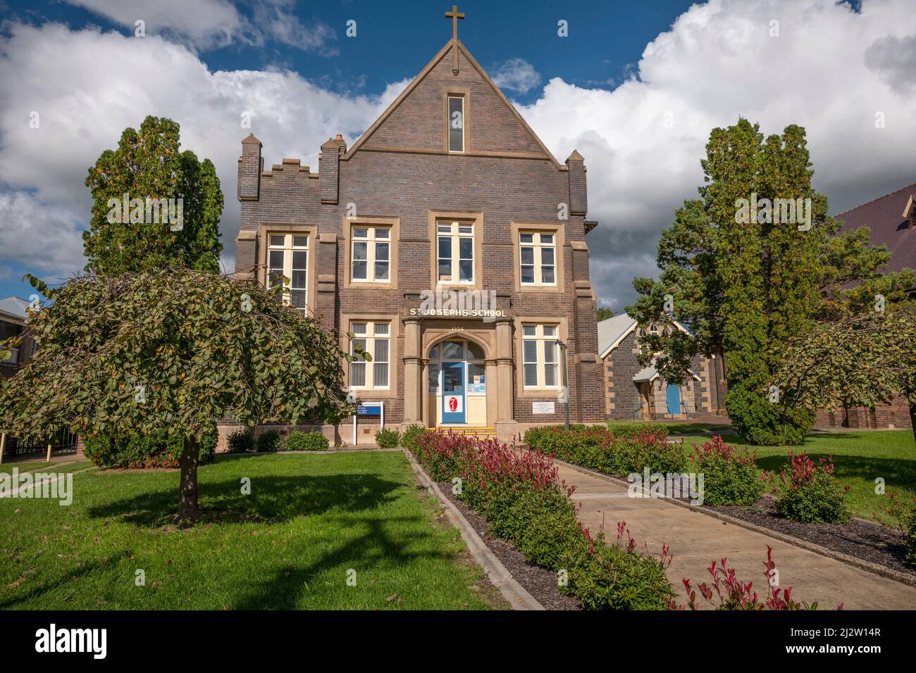 La scuola cattolica primaria di St Joseph a Glen Innes, nuovo galles del Sud, australia Foto Stock