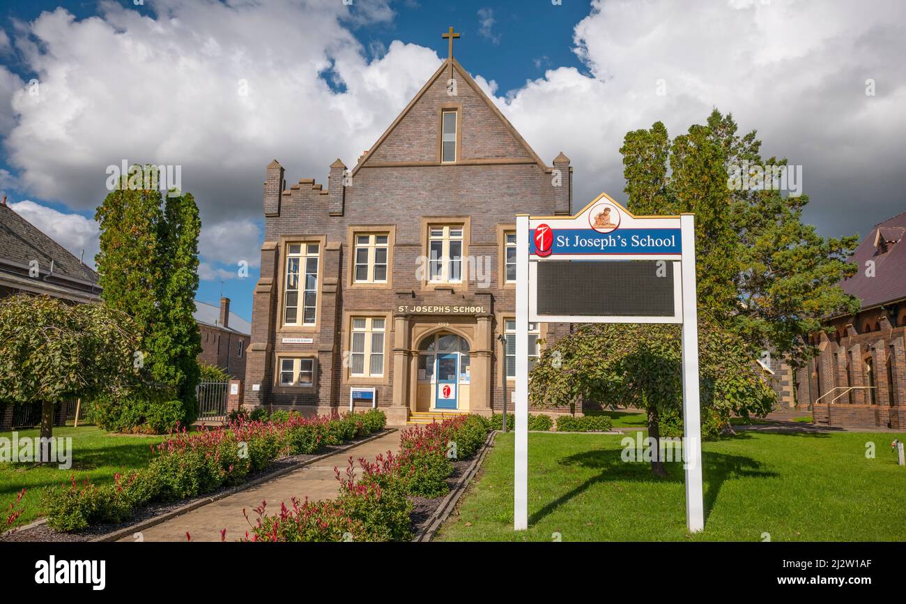 La scuola cattolica primaria di St Joseph a Glen Innes, nuovo galles del Sud, australia Foto Stock