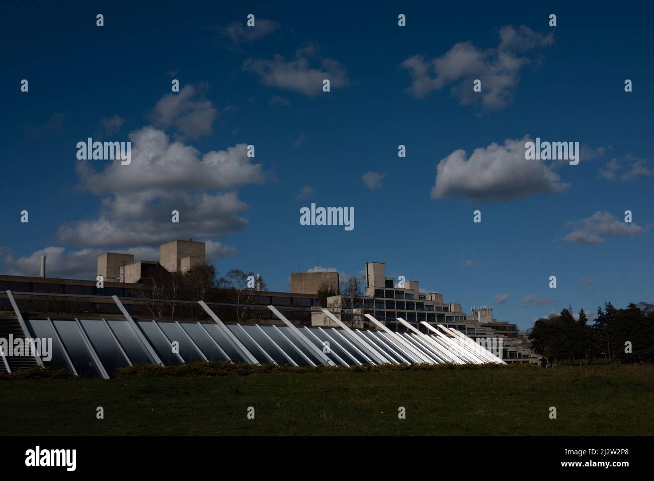 Crescent Wing, Sainsbury Centre Foto Stock