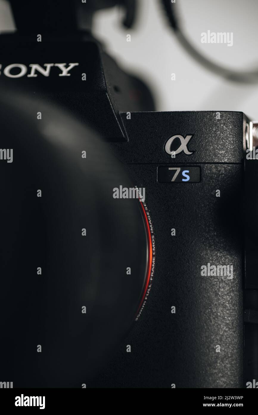 Sony Alpha A7S III Foto Stock