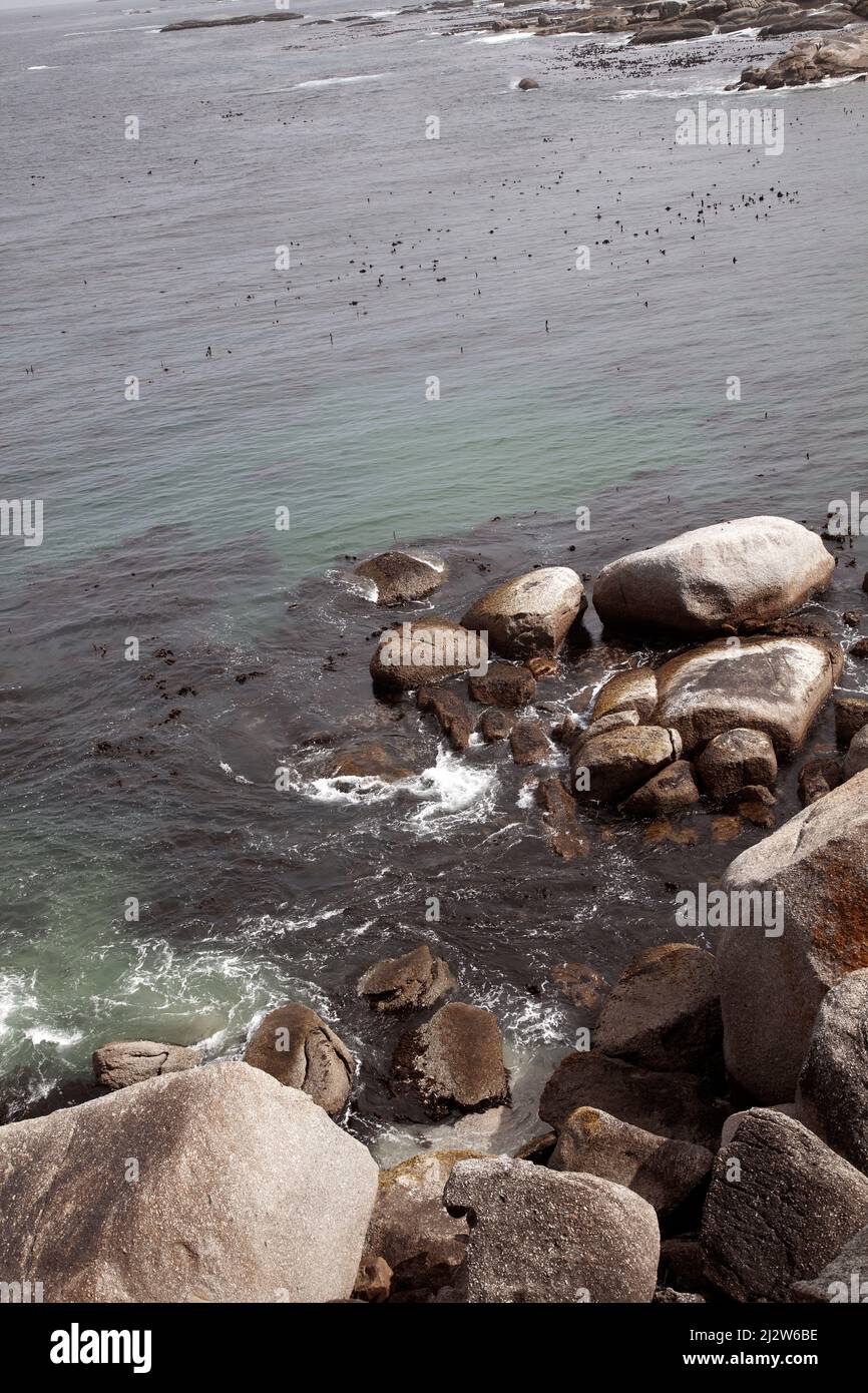 Mare rocce Foto Stock