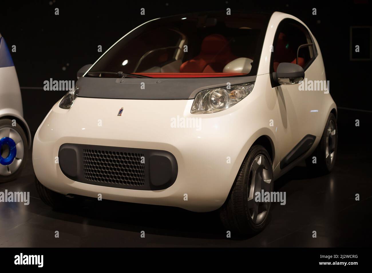 Torino, Italia - 14 agosto 2021: Pininfarina Nido in mostra al Museo Nazionale dell'Automobile (MAUTO) di Torino. Foto Stock