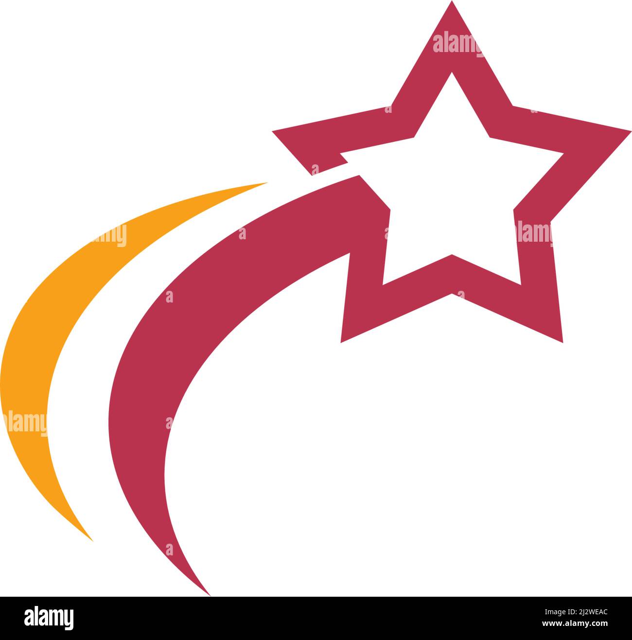 Il logo Star Modello icona vettore illustration design Illustrazione Vettoriale