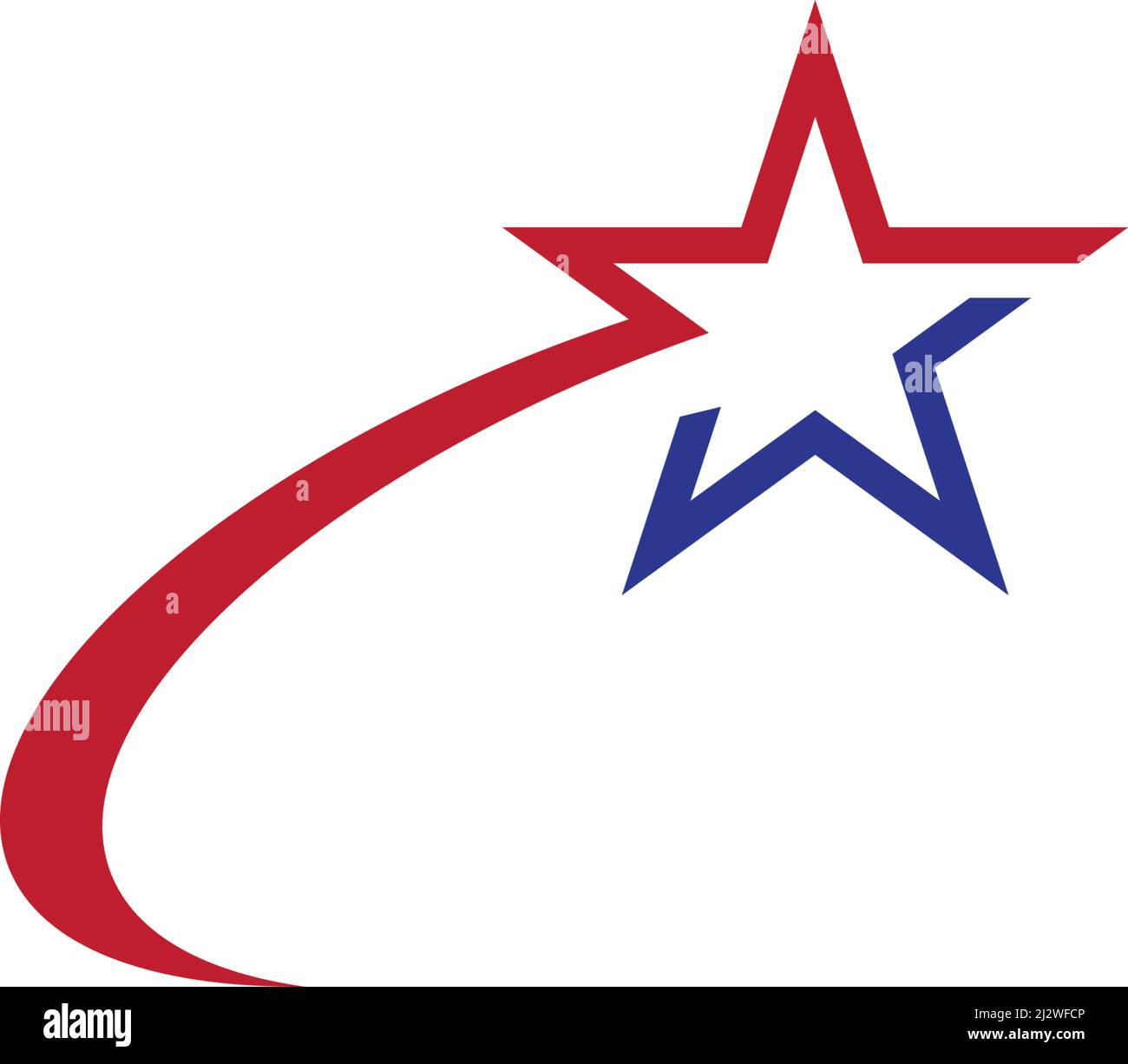 Il logo Star Modello icona vettore illustration design Illustrazione Vettoriale