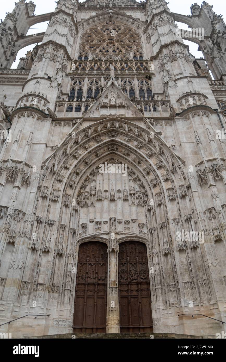 Edificio storico medievale in Francia Foto Stock