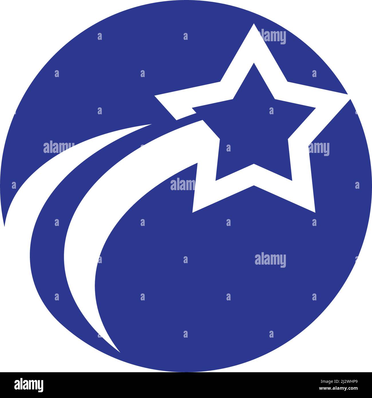 Il logo Star Modello icona vettore illustration design Illustrazione Vettoriale