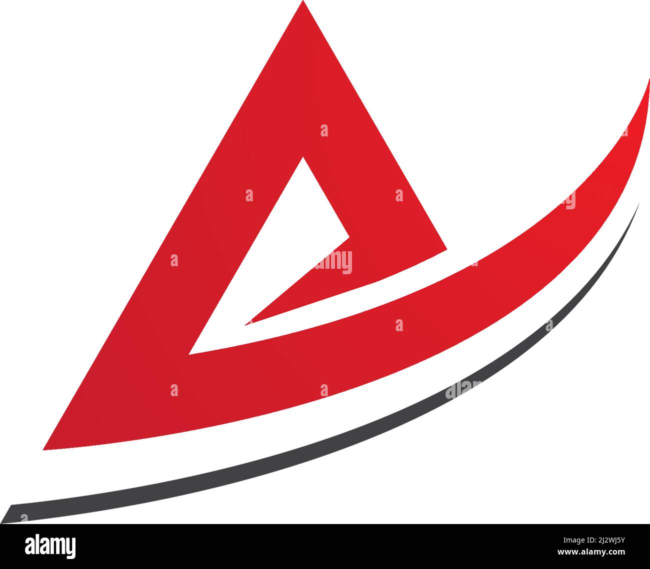 Una lettera del logo del Modello di Business vettore Illustrazione Vettoriale