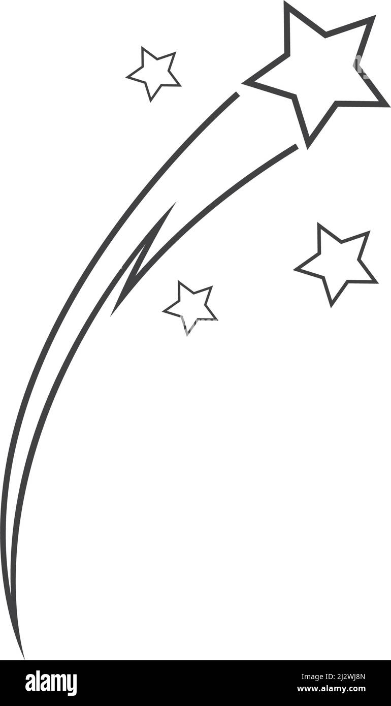 Il logo Star Modello icona vettore illustration design Illustrazione Vettoriale