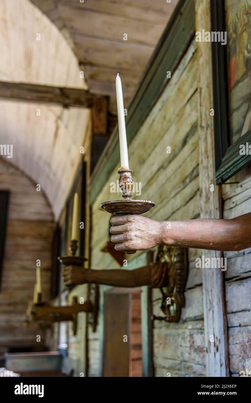 Seurasaari Island Recreation Area e Museo all'aperto a Helsinki, Finlandia Foto Stock