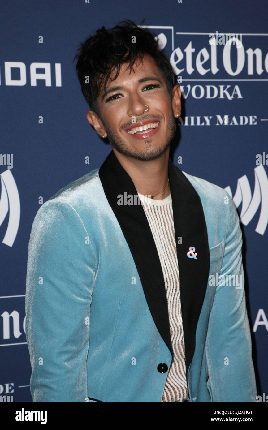 Mandoh partecipa ai 33rd Annual GLAAD Media Awards il 02 aprile 2022 a Beverly Hills, California. Foto: Crash/imageSPACE/MediaPunch Foto Stock