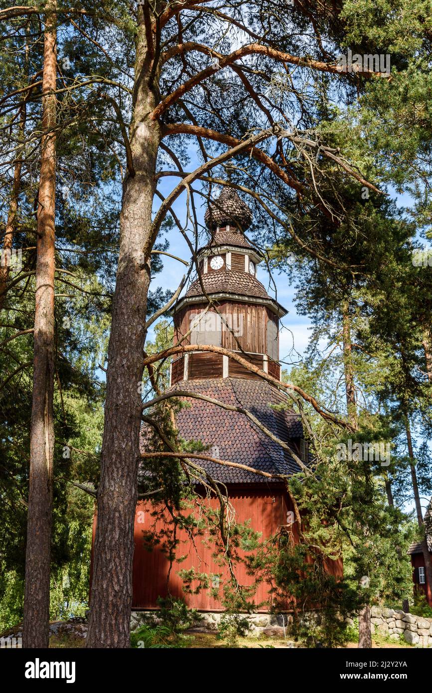 Seurasaari Island Recreation Area e Museo all'aperto a Helsinki, Finlandia Foto Stock
