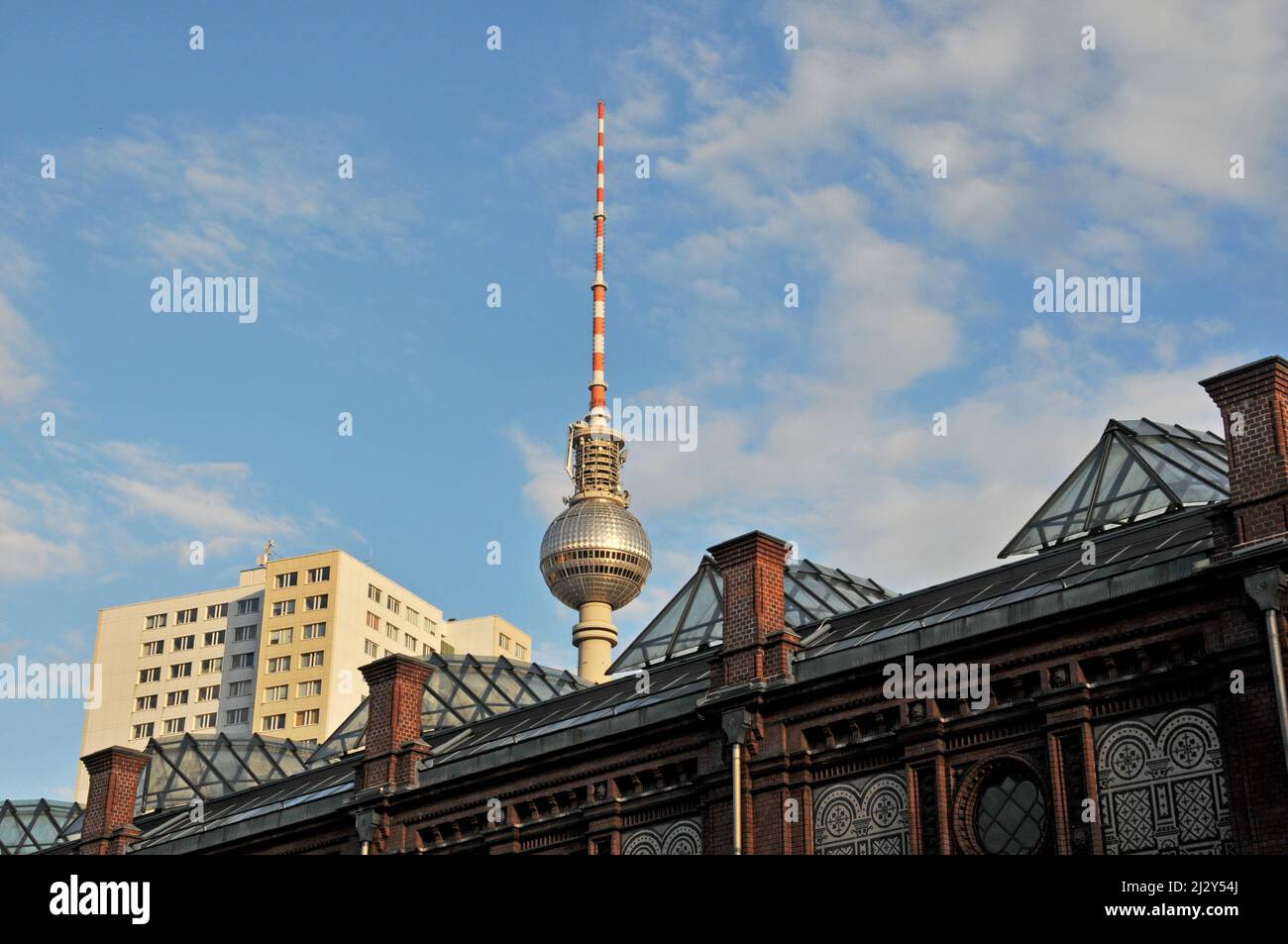 Torre telecom, Berlino, Germania Foto Stock