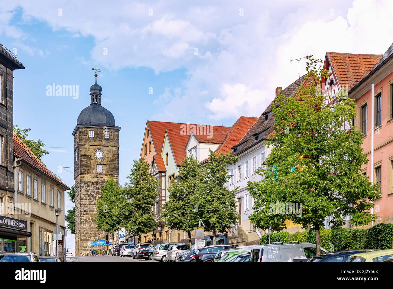 Lichtenfels, Alto Kronacher Tor Foto Stock