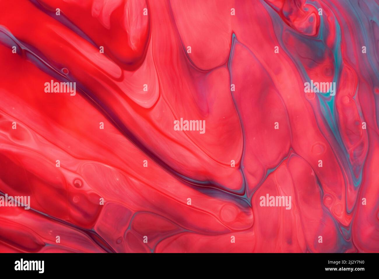 Sfondo astratto da coloratissimo lacca per unghie,colore rosa e blu.orientamento orizzontale. Foto Stock