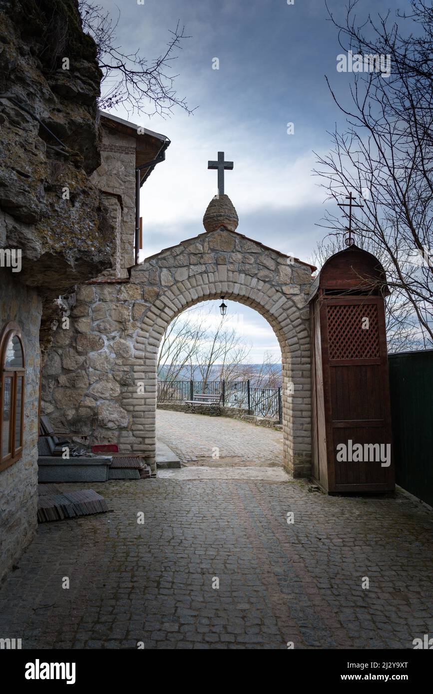 Monastero di Halytsky vicino alla Chernivtsy in Ucraina Foto Stock